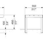 U3-120 Tabouret plans