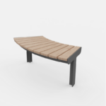 U3-530 banquette courbe