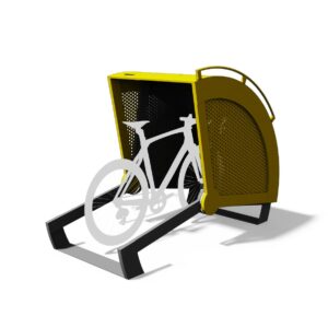 Abri vélos verrouillable TRAPPES (2)