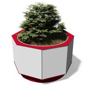 Bac à plantes Dibond colorés JULIÉNAS
