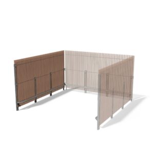 Cache-conteneurs 1er segment L2750mm BRAUX