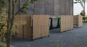 Cache-conteneurs bois de connection L2760mm BLIGNY -