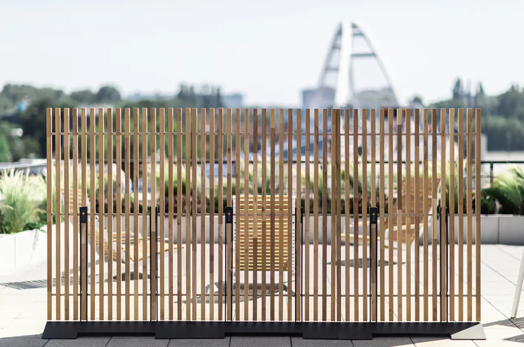 Claustra en bois outdoor DOSNON