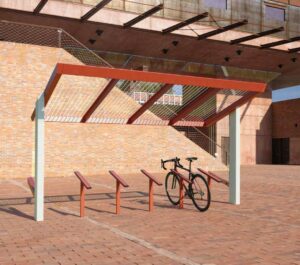 Collection X2 Abri vélos X2-V410-SS