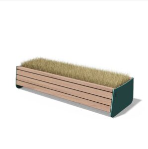 Jardinière bac double 2 x 35L PÉRIGUEUX