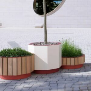 Jardinière métal grand volume CORBAS