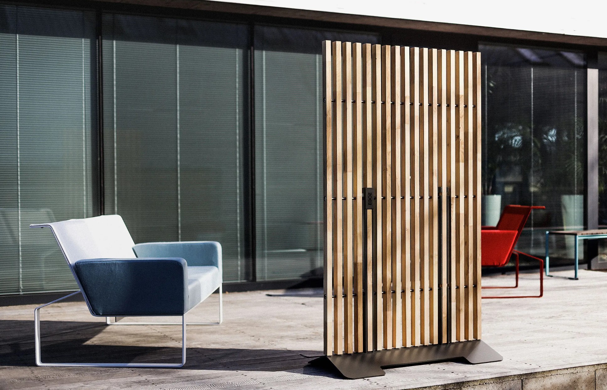 Petit Claustra bois terrasse FULIGNY