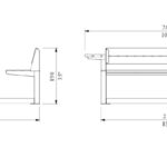 U4-650 set picnic table lames verticales-
