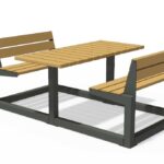 U4-660 Set picnic lames verticales