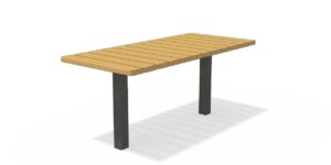 U4-6620 Table L1,60m lame verticale