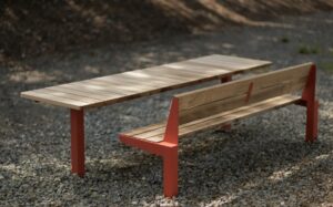 U4-6620 Table L1,60m lame verticale_