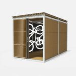 Y3-SET2201 abri vélos Bike III-