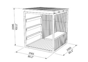 Y6-SET1103 bureau jardinières