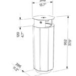A20-1121 avec cendrier 38L