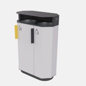 Corbeille tri métal A20-2211