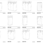 Collection A20 corbeilles-