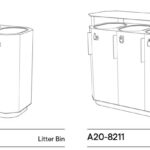 Collection A20 corbeilles--