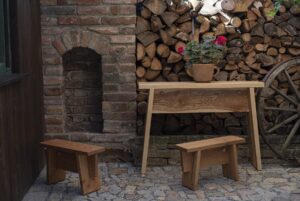 Console bois FSC outdoor L1200mm ÉRONE
