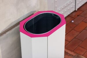 Corbeille simple acier 61 litres APREMONT-
