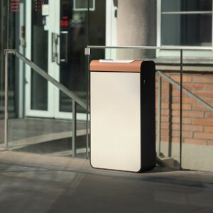 Corbeille tout acier simple 60L ETCHARRY