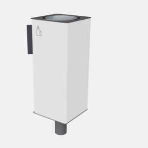 Corbeille métal E20-1400 38L