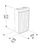 I20-5001 Corbeille bois 60L plan
