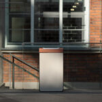 I20-5401 corbeille acier 60L