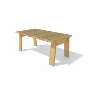 Table à manger outdoor bois massif FICAJA