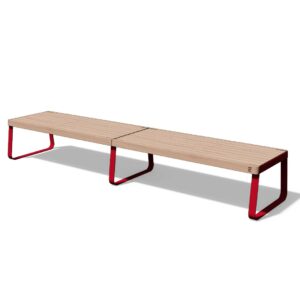 Banc long en bois LANGON.