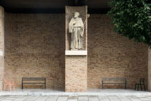 Banc tout métal accoudoirs 1800mm ALÈS -