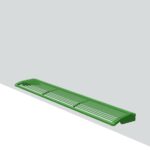 Banc acier mural ASSAS