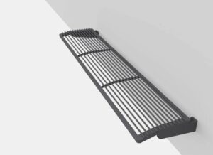 Banc acier mural ASSAS.