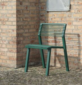 Fauteuil acier simple LE VIGAN.