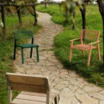 Fauteuil acier simple LE VIGAN..-