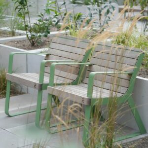 Fauteuil bois avec accoudoirs TALENCE