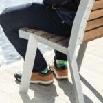 Fauteuil bois petites lames LUSSAN-