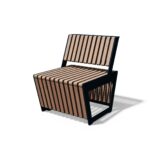 Fauteuil bois sur la totalité YVOIRE