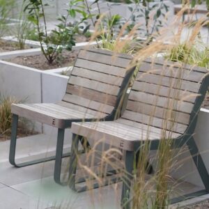 Fauteuil en bois simple BÈGLES