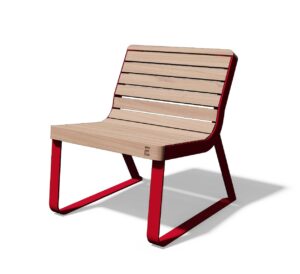 Fauteuil en bois simple BÈGLES