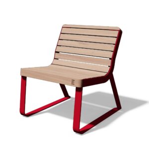 Fauteuil en bois simple BÈGLES