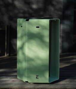 Corbeille de propreté simple 30L ou 50L MINERVE (3)