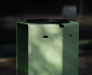 Corbeille de propreté simple 30L ou 50L MINERVE (4)