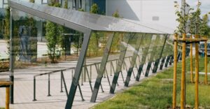 Grand abri vélos L8280mm en verre VICQ (4)