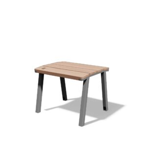 Tabouret assise bois et structure acier FOISSAC