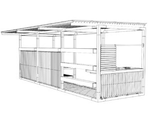 Cuisine de plein air Pergola ROUSSILLON (2)