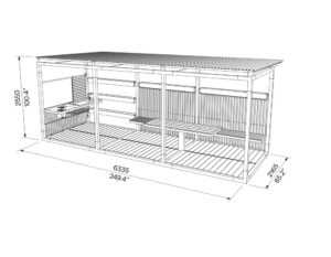 Cuisine de plein air Pergola ROUSSILLON (6)