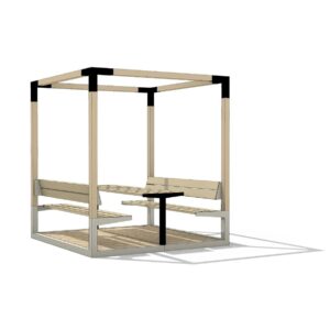 Espace repas en bois SUZETTE