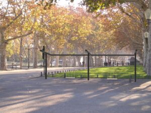 Ombrière tout acier avec filins LAURIS