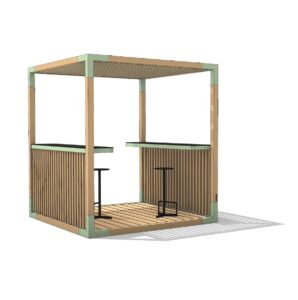 Pergola comme au bureau GIGNAC