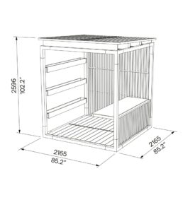 Travailler en extérieur Pergola FAUCON (2)